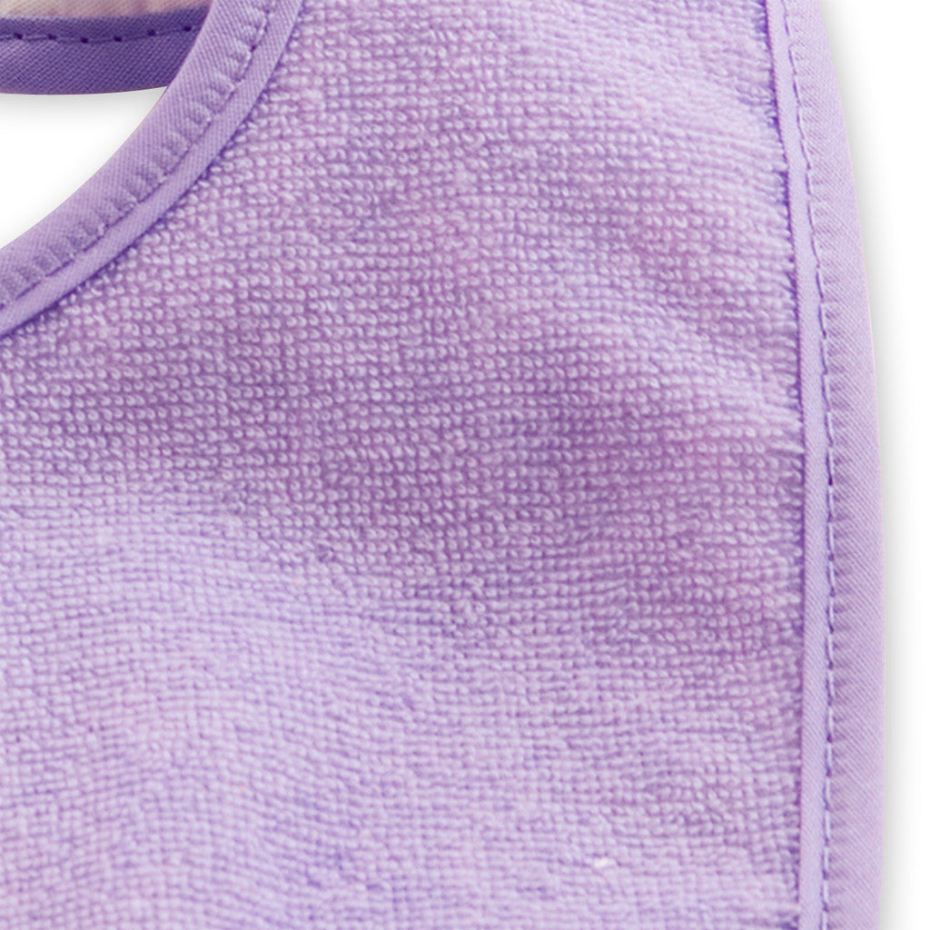 Velcro Bib Pack of 10 - Purple