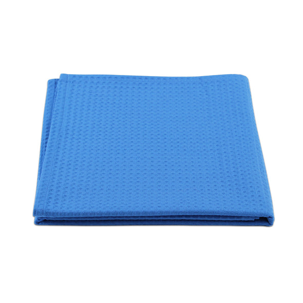 Waffle Blanket - Blue