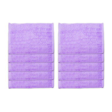Hand Towel Pack of 10 - Purple