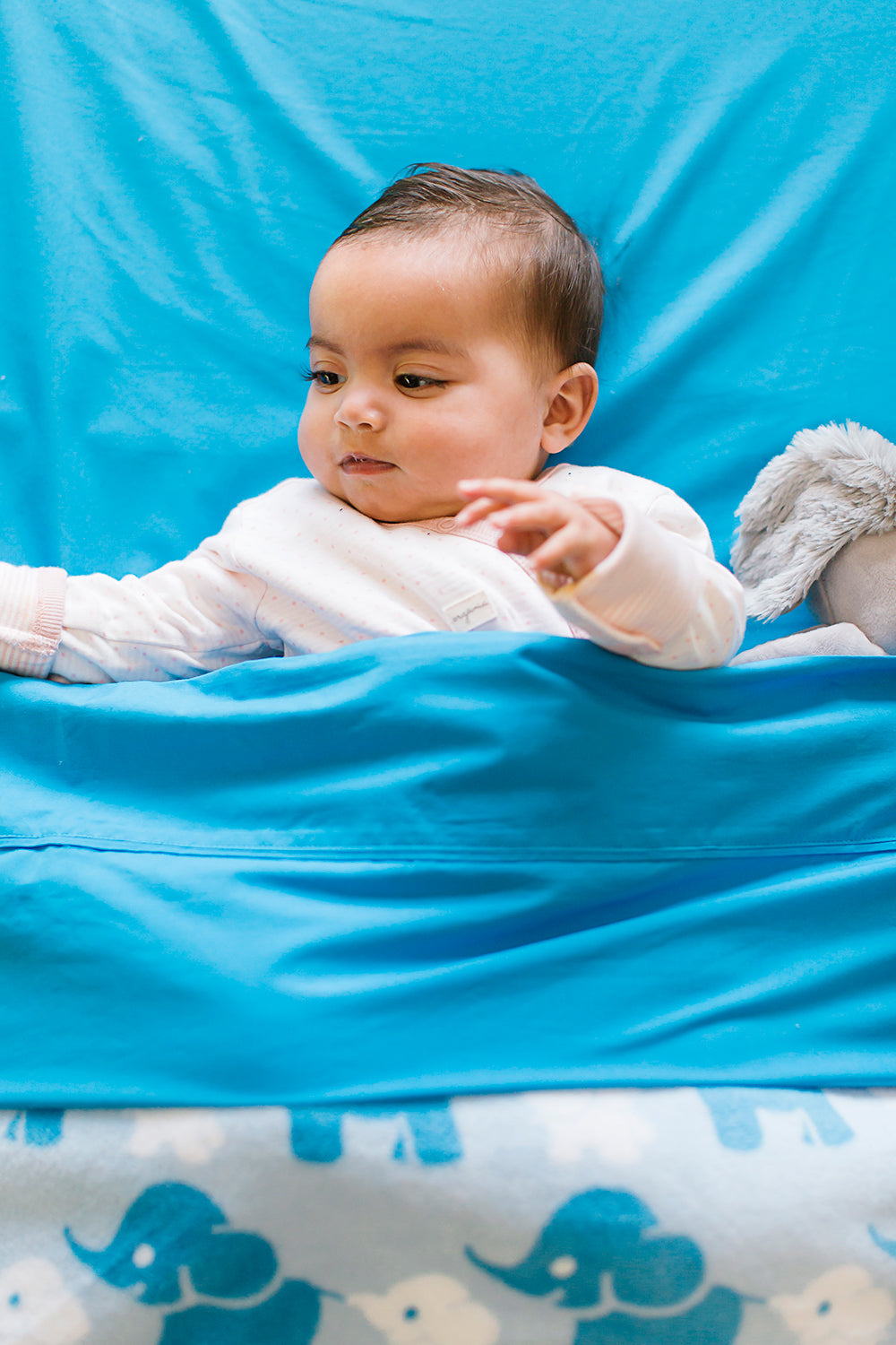 Cot Sheet Set - Blue