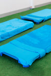 Stretcher and Mat Blanket - Solid Blue