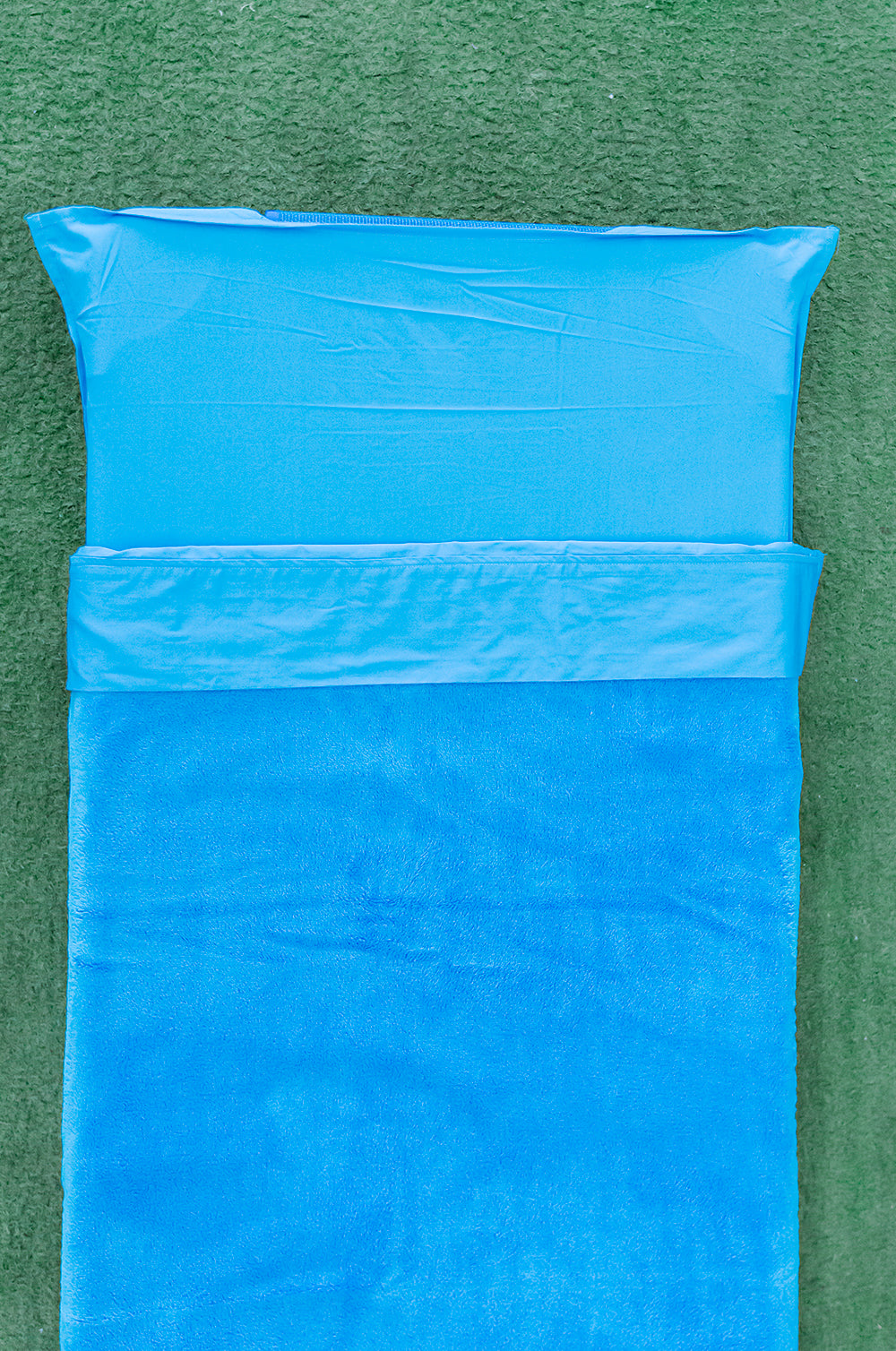 Stretcher and Mat Blanket - Solid Blue