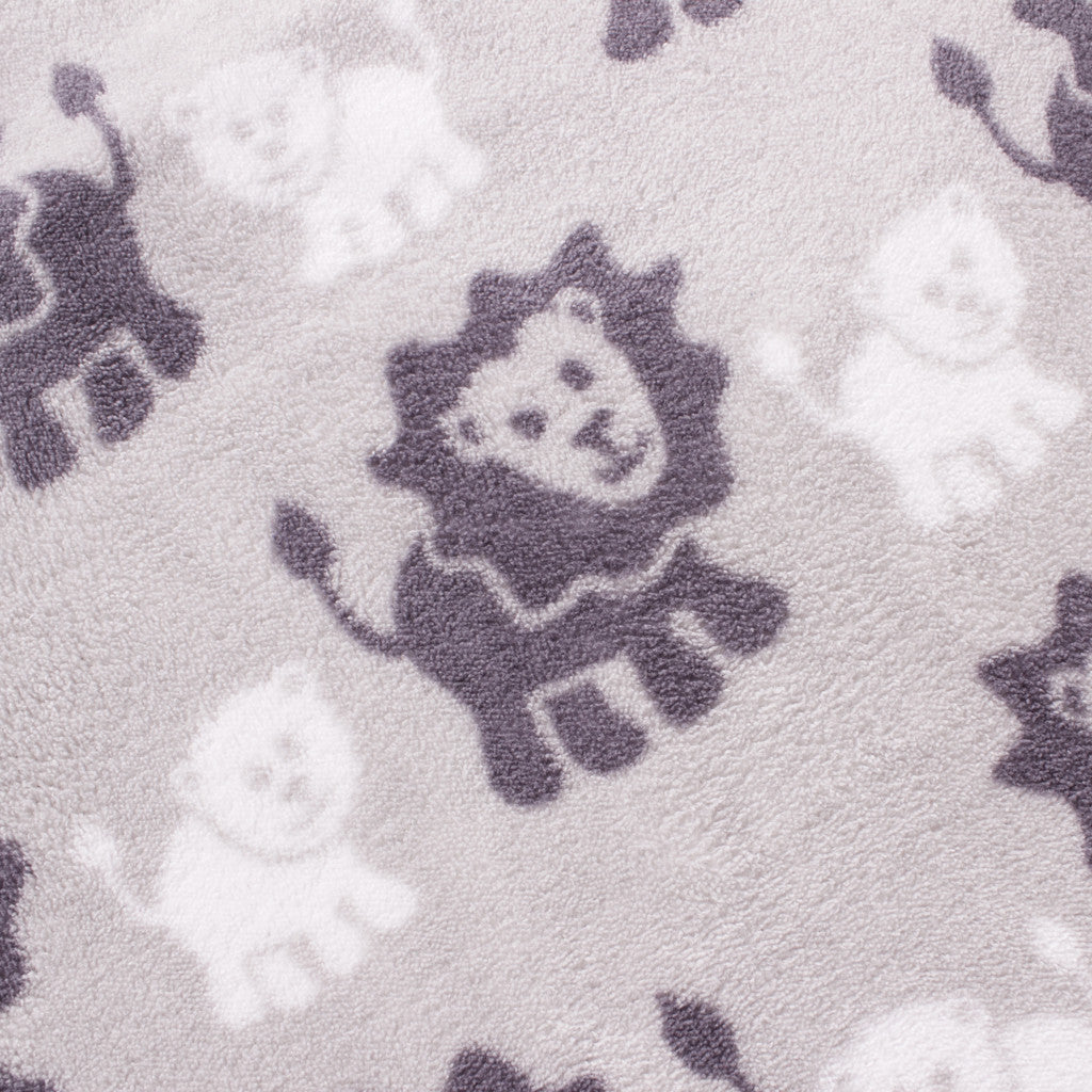 Stretcher and Mat Blanket with Print Yardage - Lion Grey