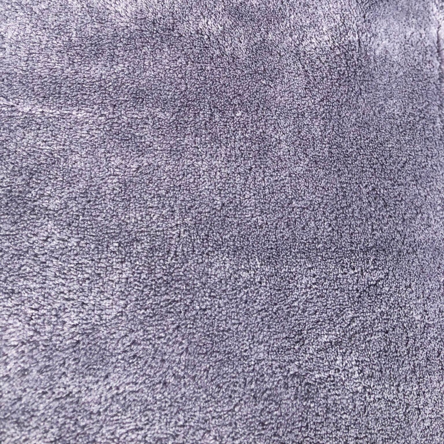 Coral Fleece Cot Blanket - Plain Grey