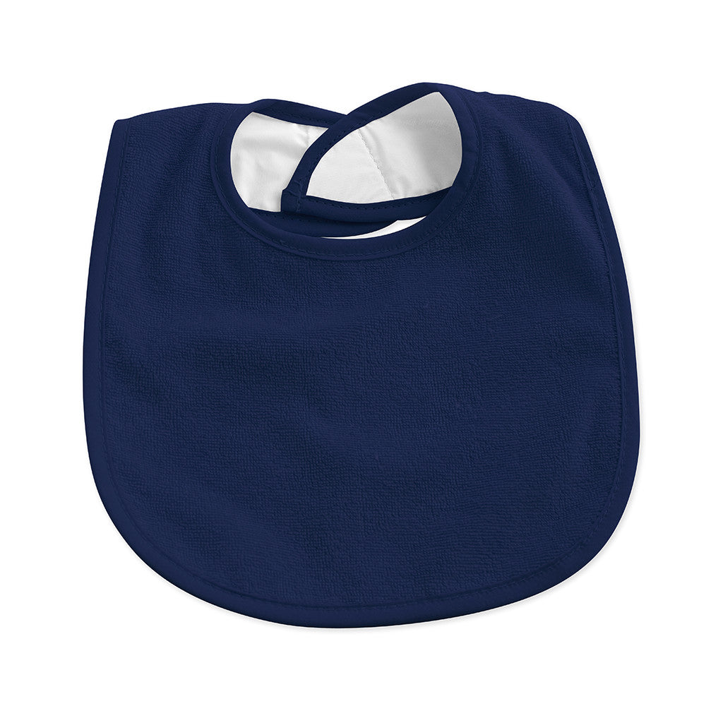 Velcro Bib pack of 10 - Navy