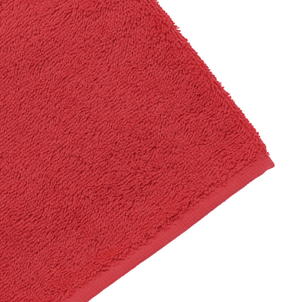 Face Washer Pack of 10 - Red