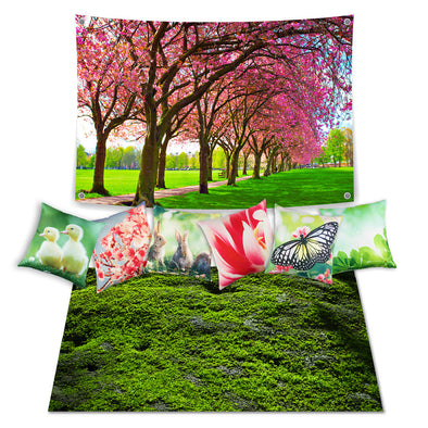 Spring Theme Set with Cushions - Inserts included