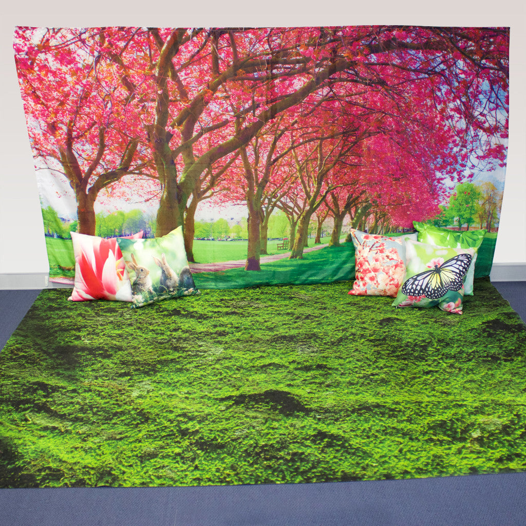 Spring Backdrop 3m x 1.7m – Studio Play