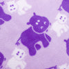 Stretcher and Mat Blanket with Print Yardage - Hippo Purple
