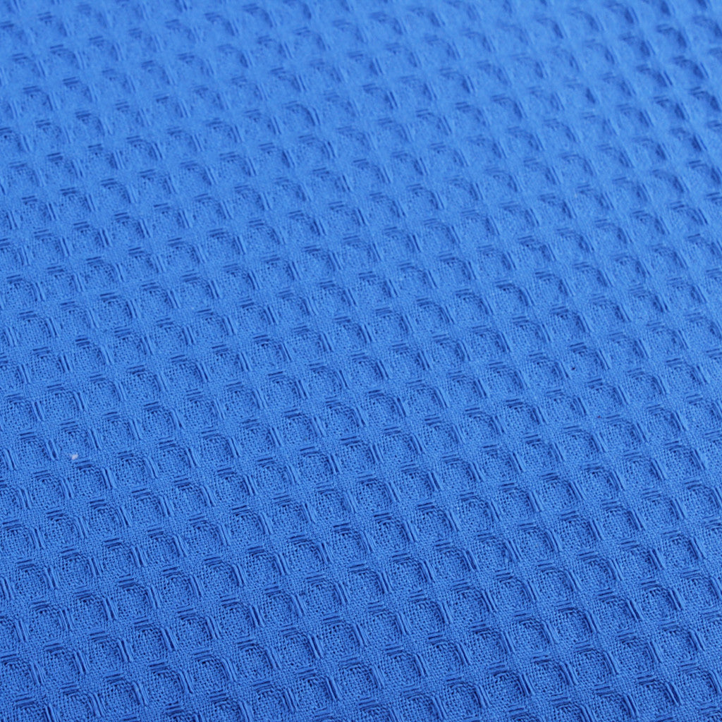 Waffle Blanket - Blue