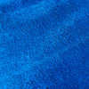 Coral Fleece Cot Blanket - Plain Blue